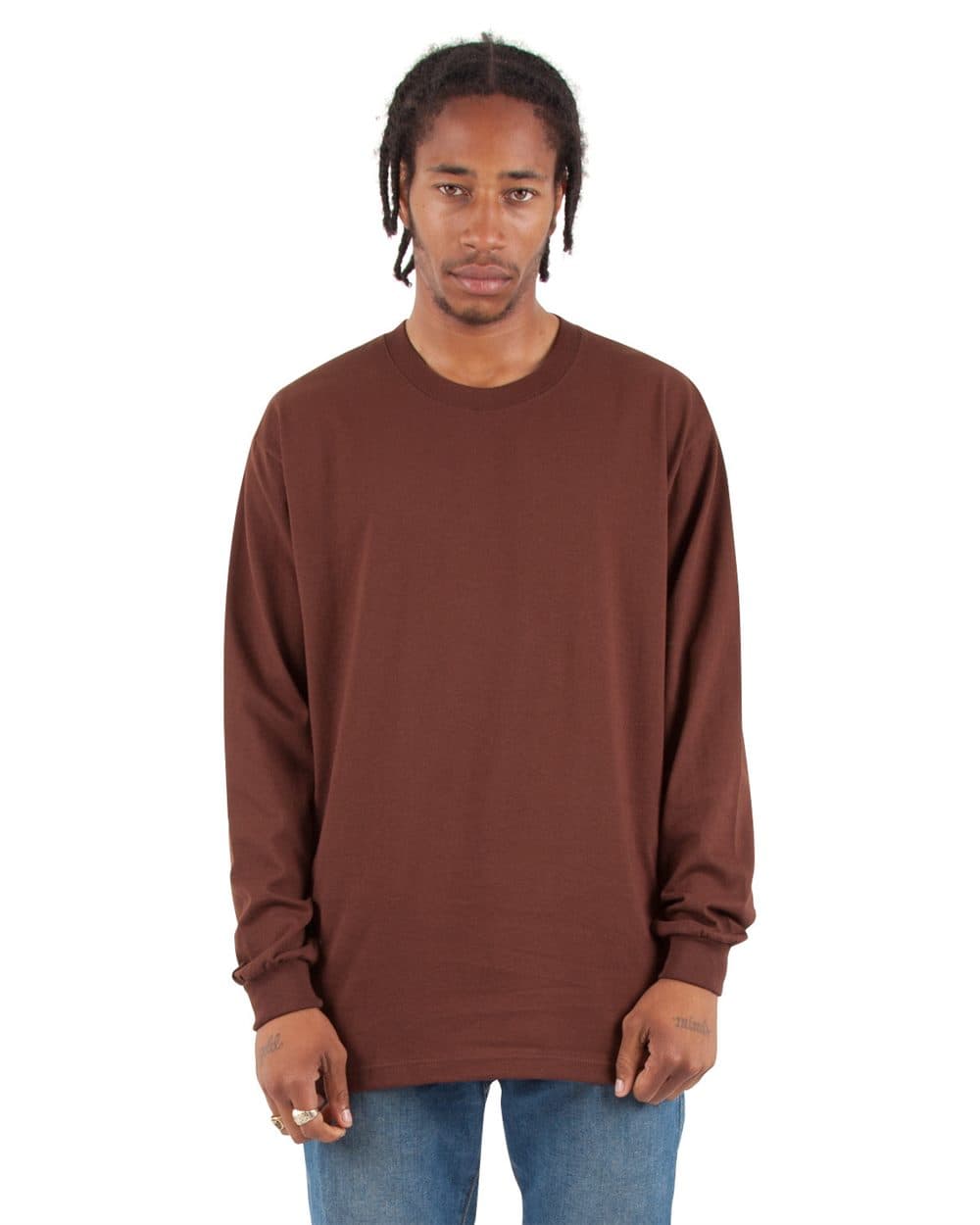 Image for Men's Tall Max Heavyweight Long Sleeve T-Shirt - SHMHLST