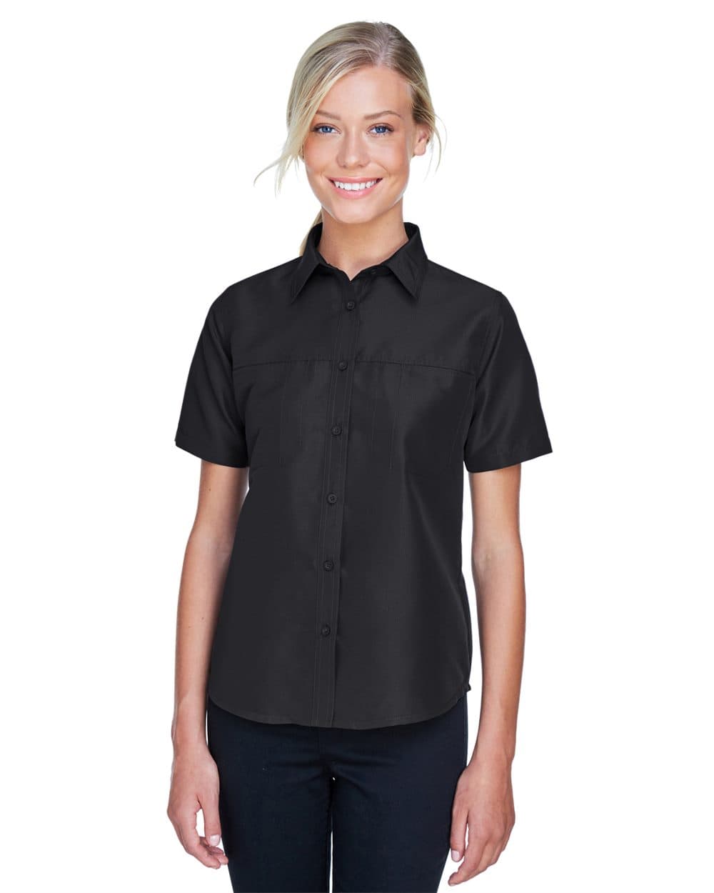 Image for Women's Key West Short-Sleeve Performance Staff Shirt - M580W