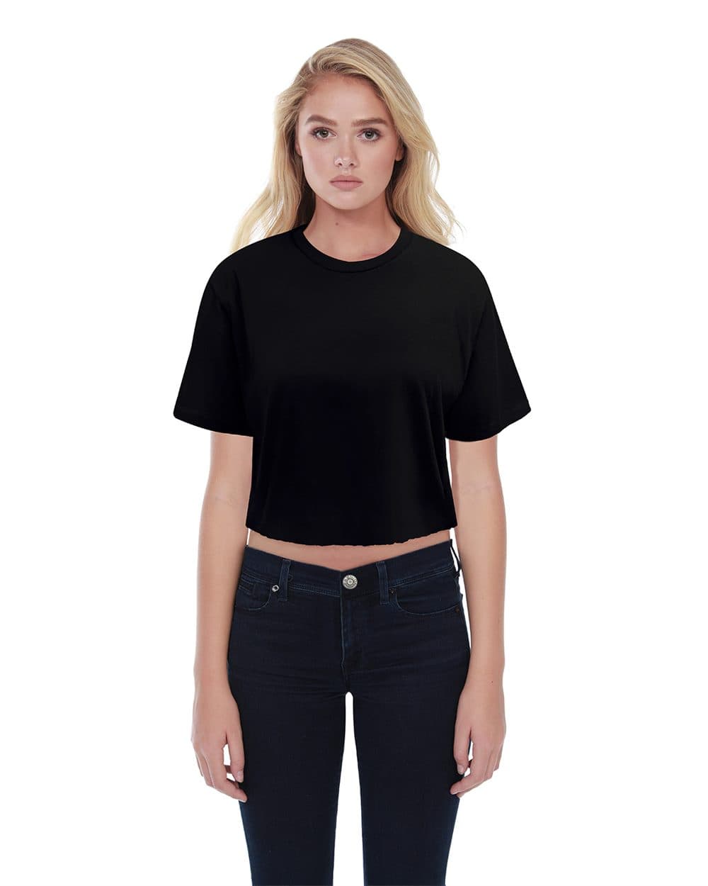 Image for Women's Crop Boyfriend T-Shirt - ST1110