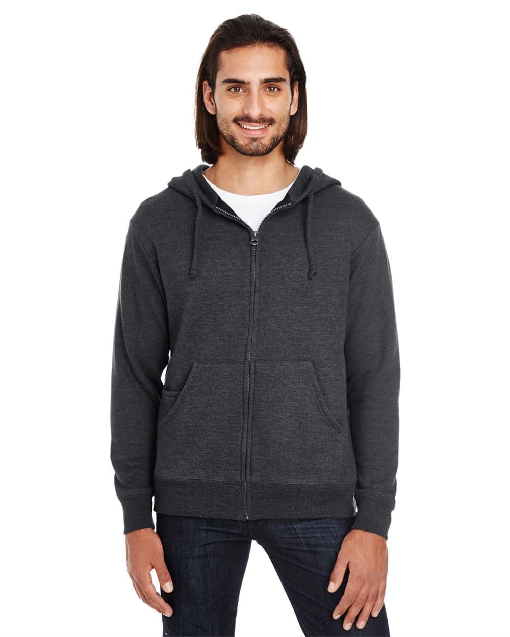 Image for Unisex Tri-Blend French Terry Full-Zip - 321Z