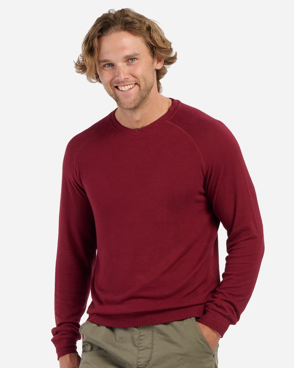 Image for Men's Cuddle V-Neck Sweater - BM1201