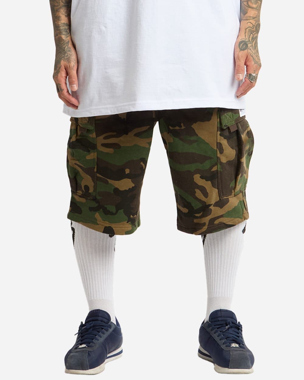 Image for Men's Fleece Cargo Shorts - SHFCS