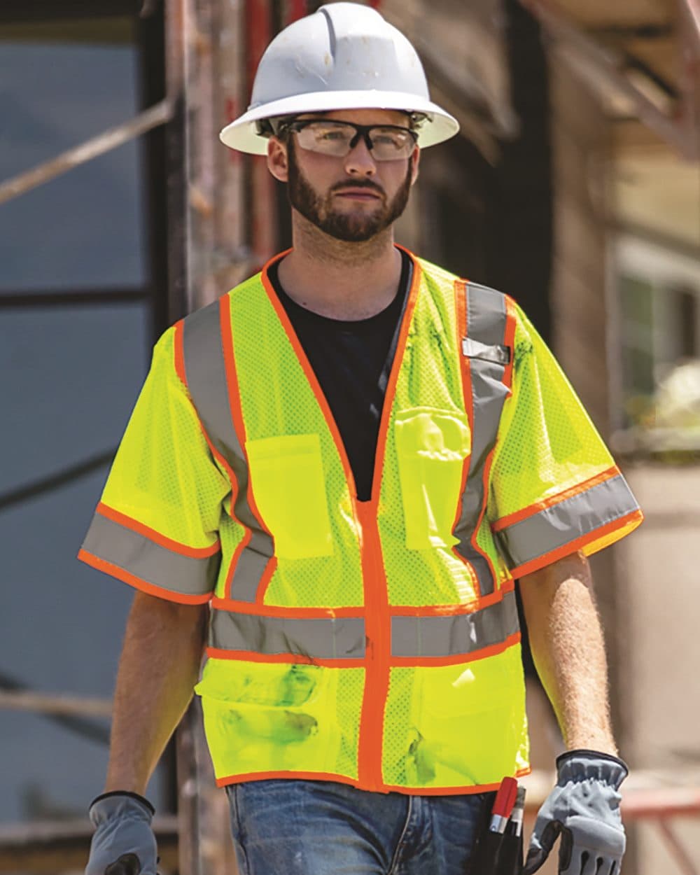 Image for Ultra-Cool™ Six-Pocket Mesh Surveyor’s Vest - 1242-1243