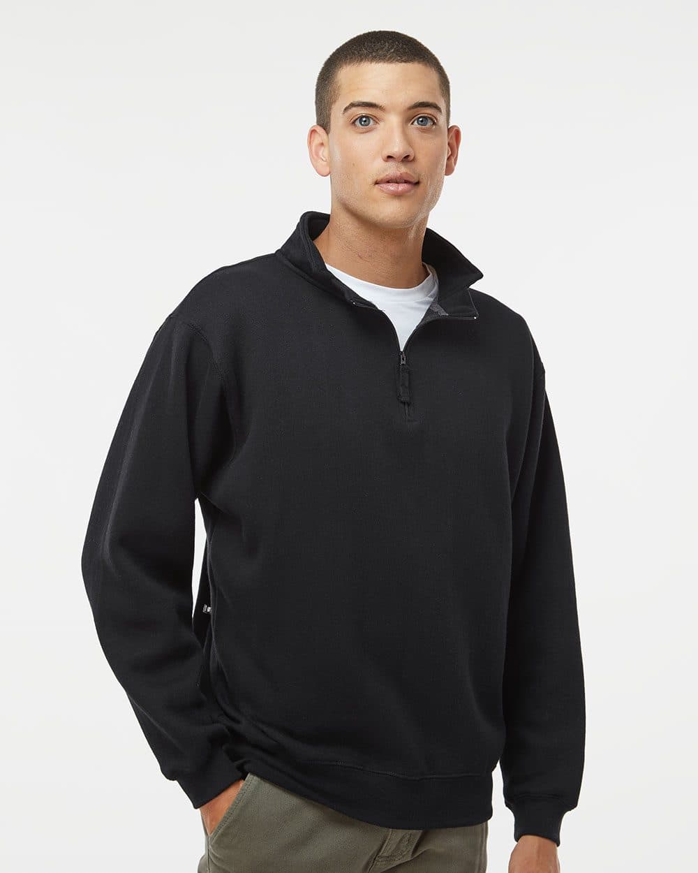 Image for Heavyweight Fleece Quarter-Zip Sweatshirt - 8634