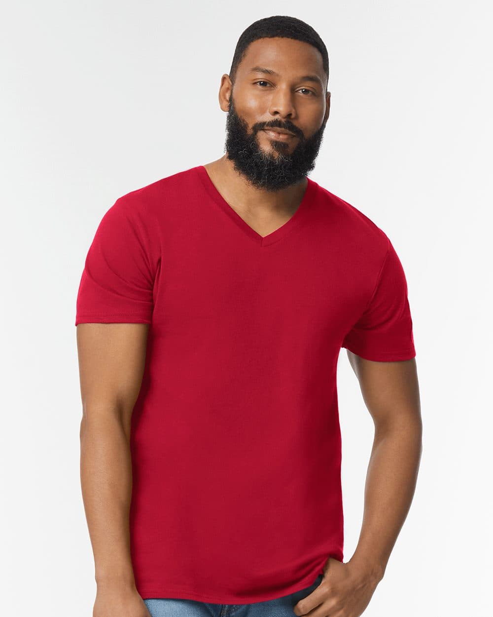 Image for Softstyle® V-Neck T-Shirt - 64V00