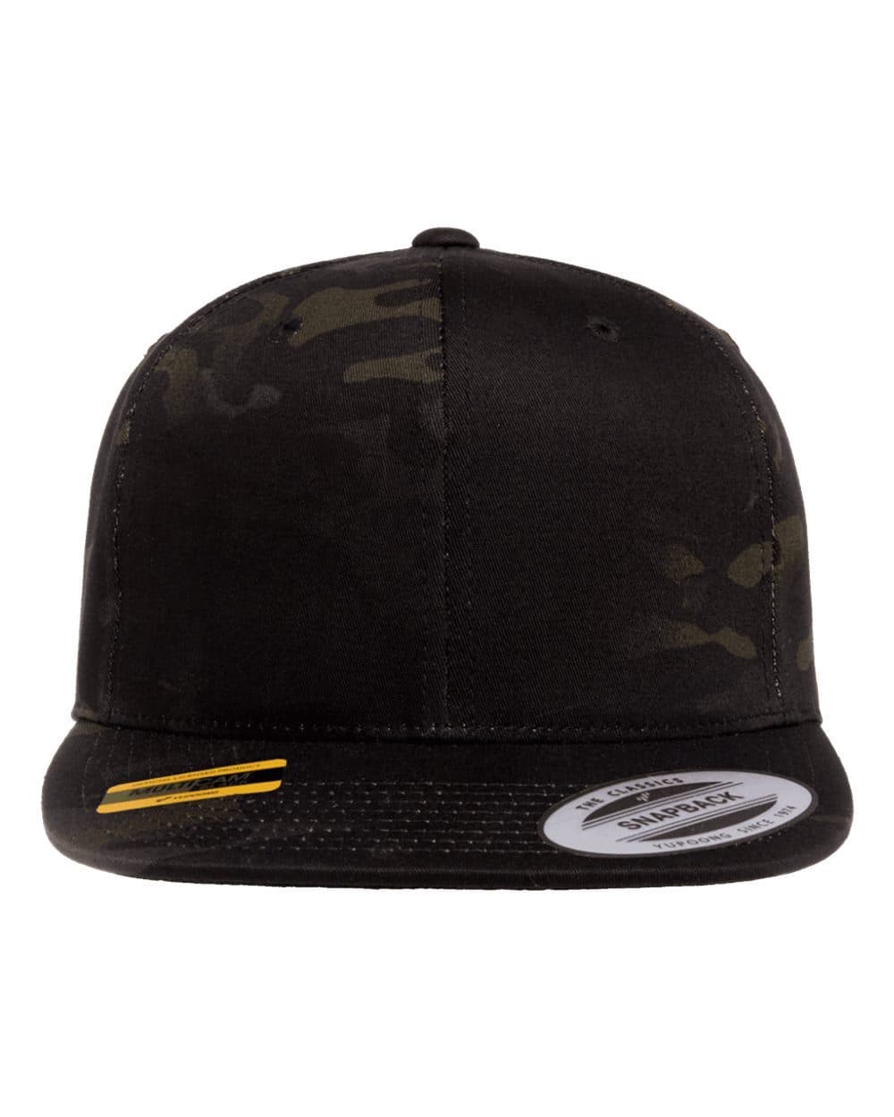 Image for Premium Flat Bill Snapback Cap - 6089M