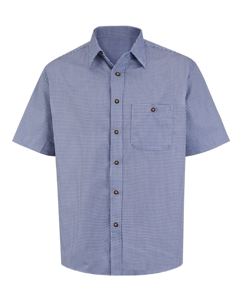 Image for Mini-Plaid Uniform Short Sleeve Shirt - SP84