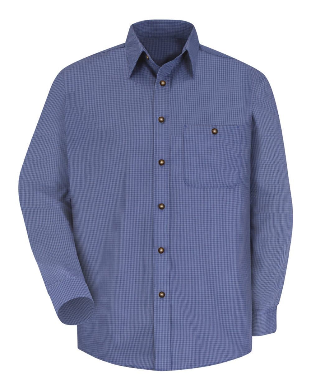 Image for Mini-Plaid Uniform Long Sleeve Shirt - SP74