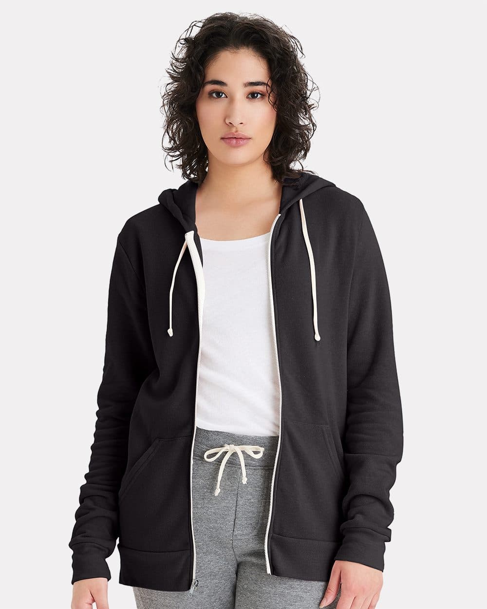 Image for Unisex Rocky Eco-Fleece Full-Zip Hoodie - 9590