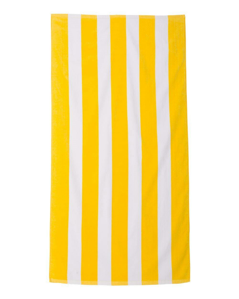 Image for Cabana Stripe Velour Beach Towel - C3060S