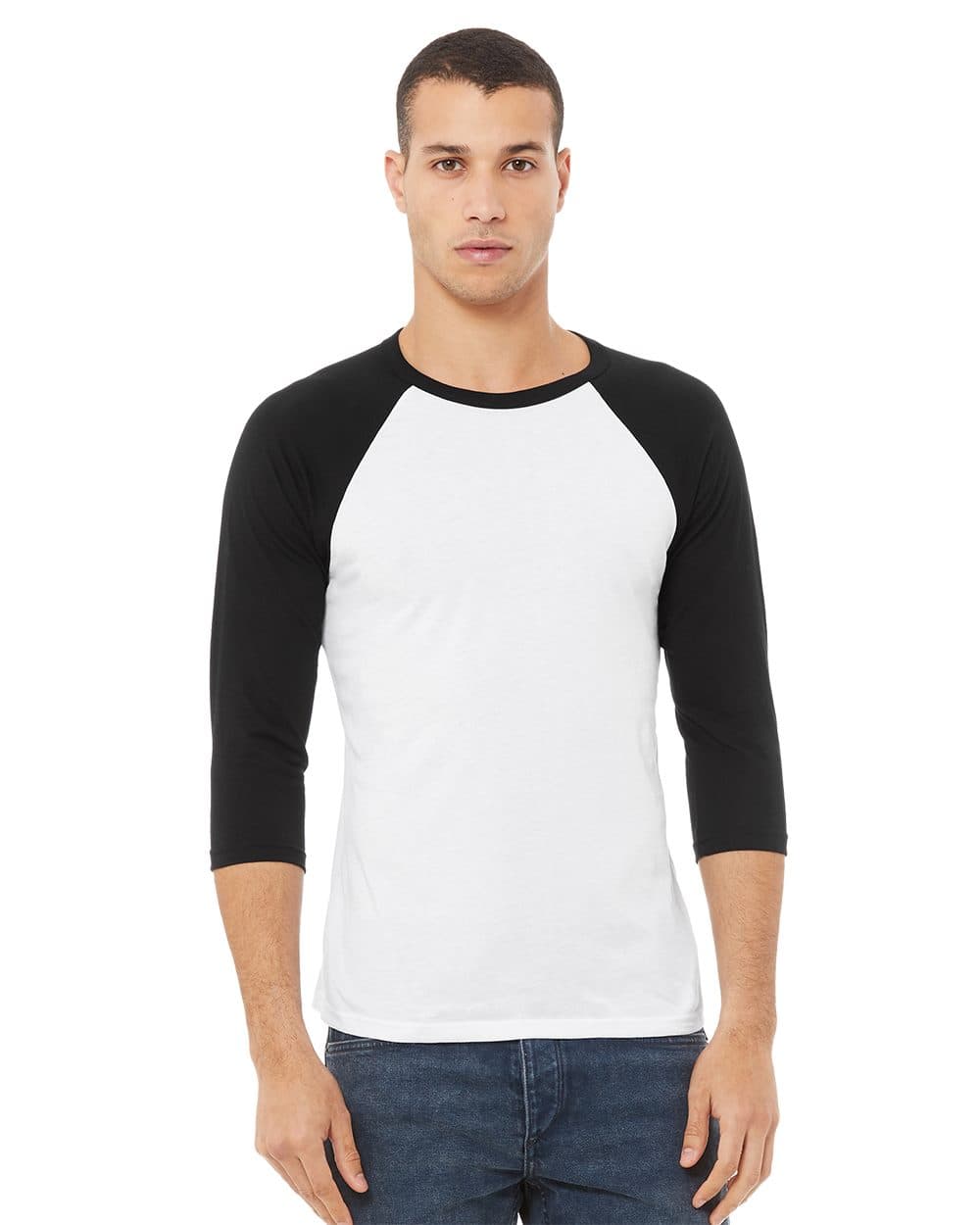 Image for Unisex Three-Quarter Sleeve Baseball Tee - 3200