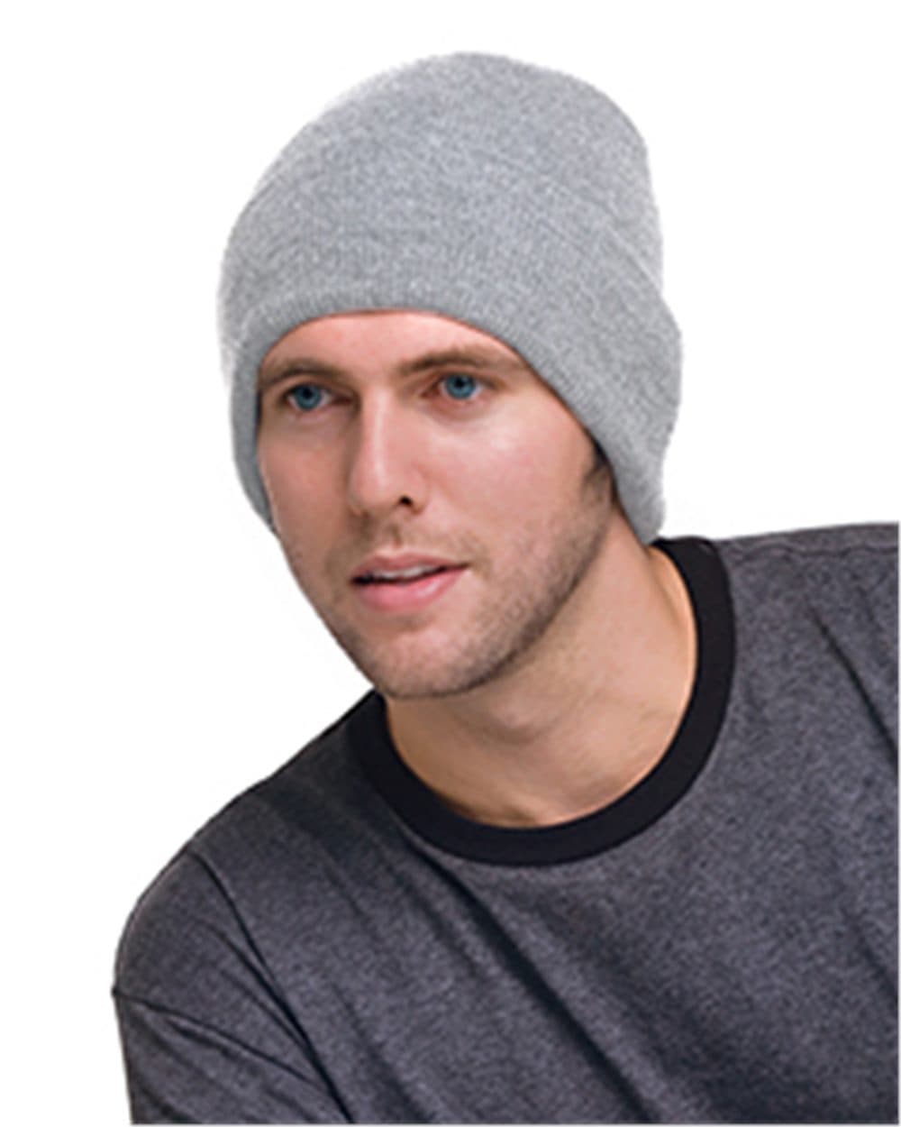 Image for USA-Made 12'' Knit Cuffed Beanie - 3825
