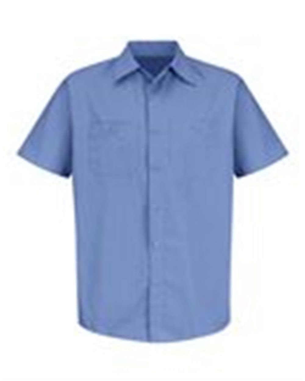 Image for Industrial Stripe Short Sleeve Work Shirt - SB22