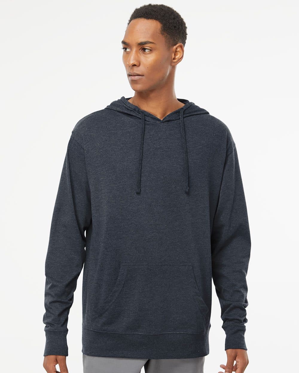Image for Unisex Lightweight Hooded Pullover T-Shirt - SS150J