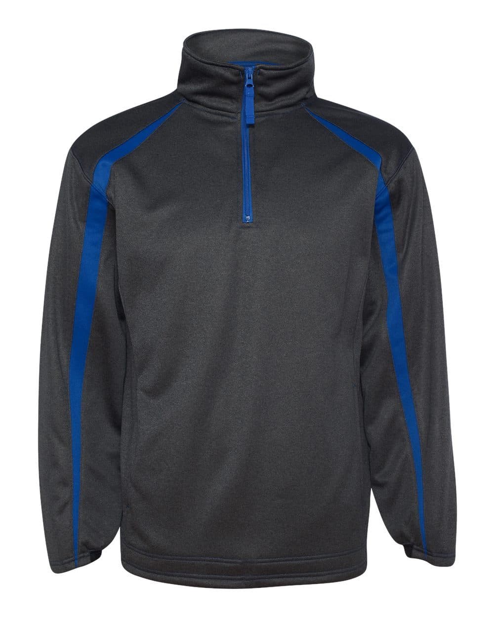 Image for Pro Heather Fusion Performance Fleece Quarter-Zip Pullover - 1481