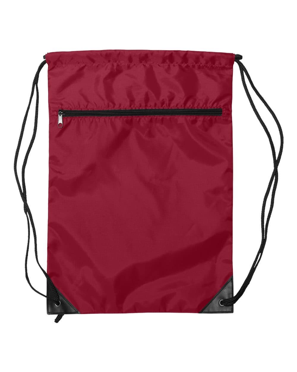 Image for Zippered Drawstring Backpack - 8888