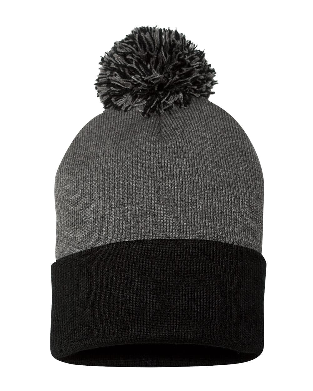 Image for 12" Pom-Pom Cuffed Beanie - SP15