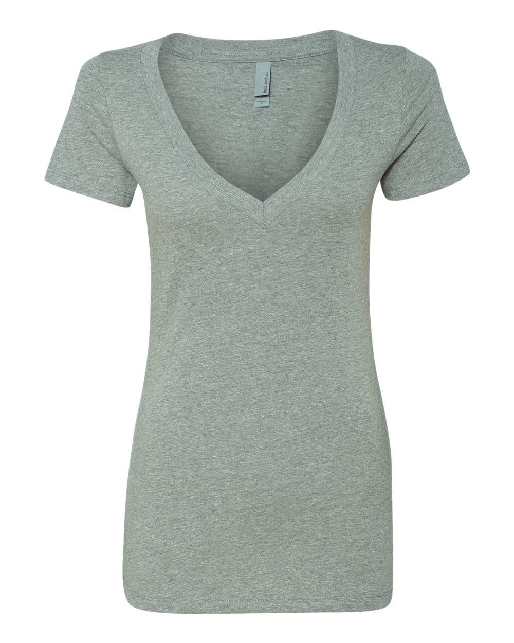 Image for Women’s CVC Deep V-Neck T-Shirt - 6640