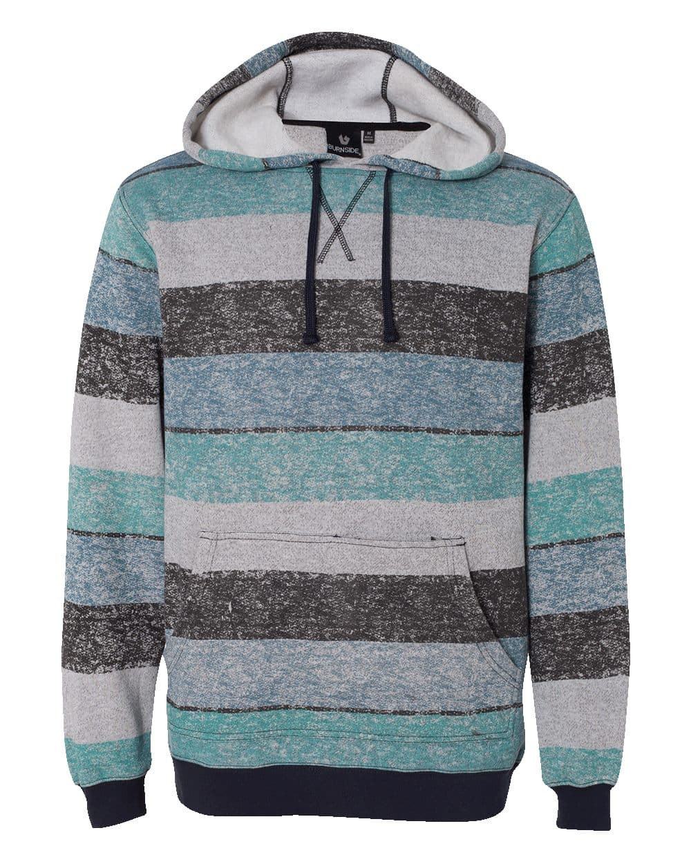 Image for Printed Stripes Fleece Sweatshirt - 8603