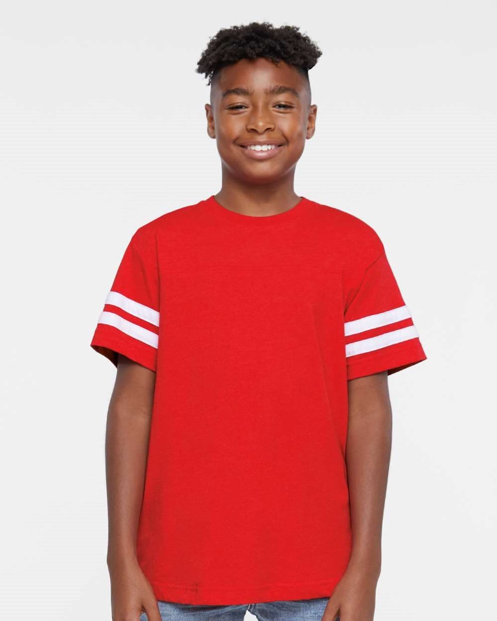 Image for Youth Football Fine Jersey Tee - 6137