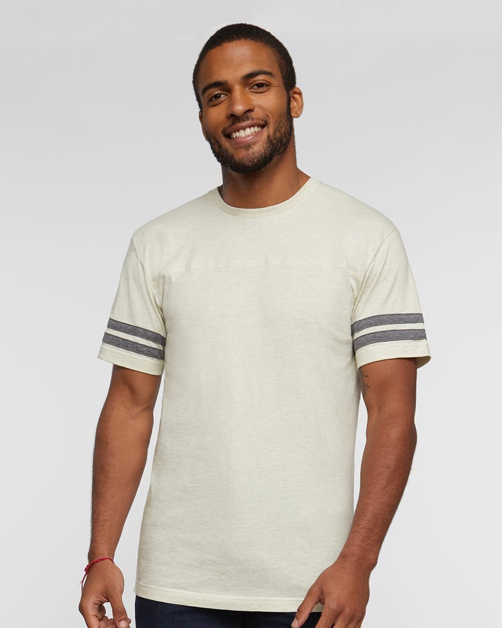 Image for Men's Football Fine Jersey Tee - 6937