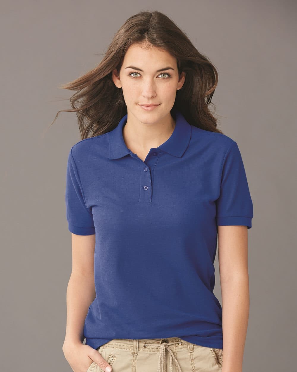 Image for Women's Easy Care Piqué Polo - 537WR