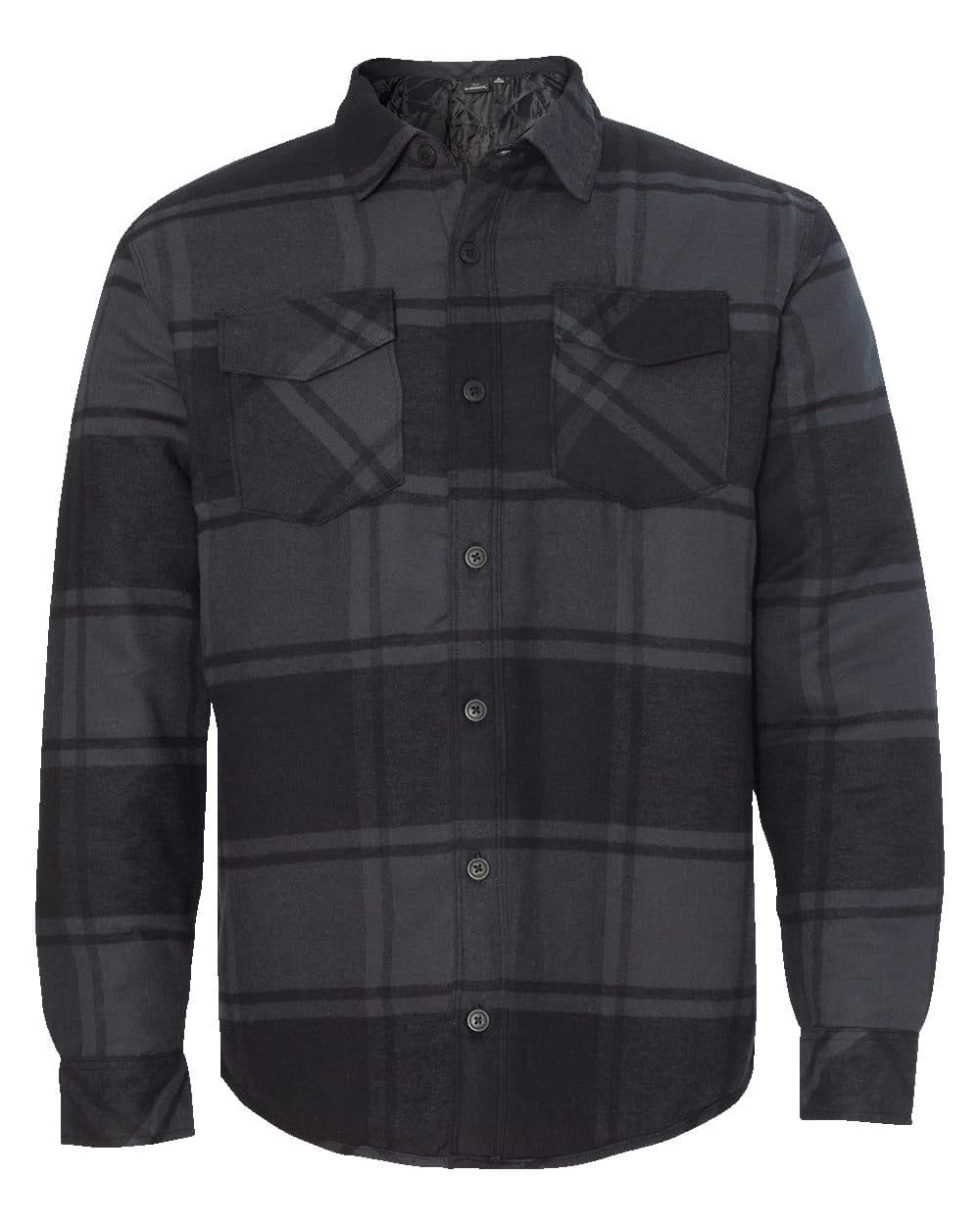 Image for Quilted Flannel Shirt Jacket - 8610