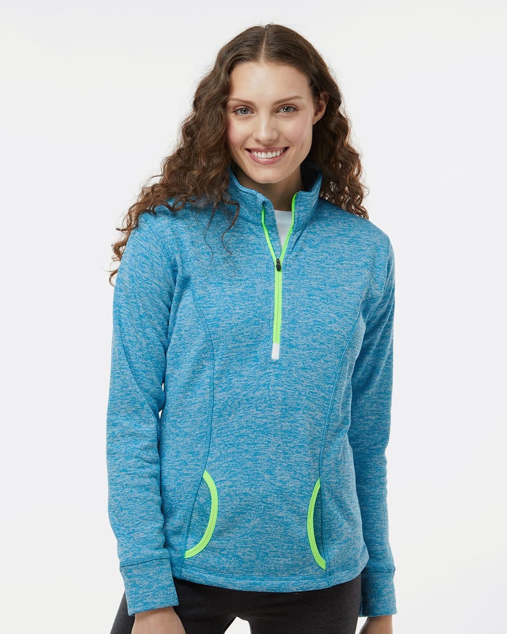 Image for Women's Cosmic Fleece Quarter-Zip Pullover - 8617