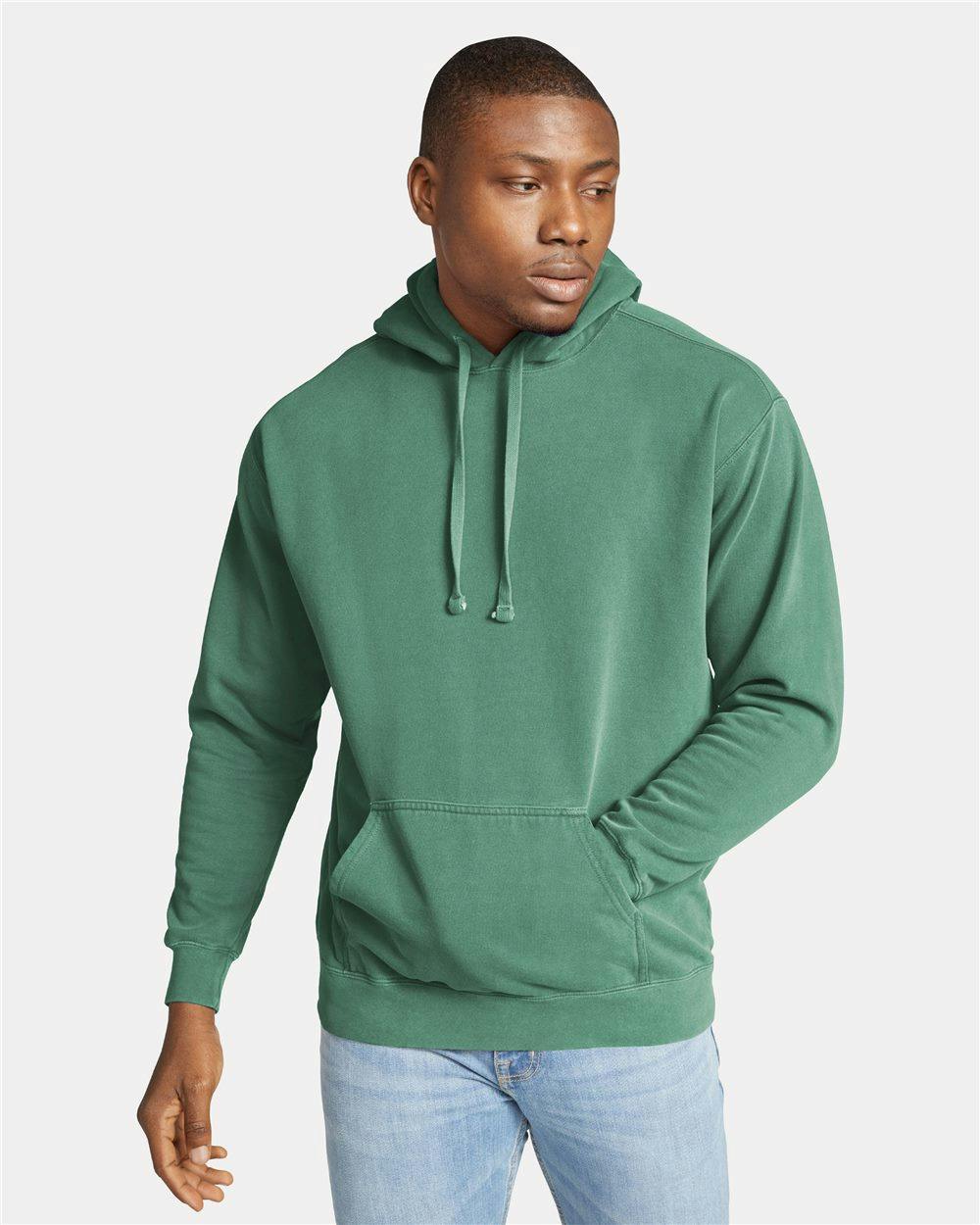 Image for Garment-Dyed Hooded Sweatshirt - 1567