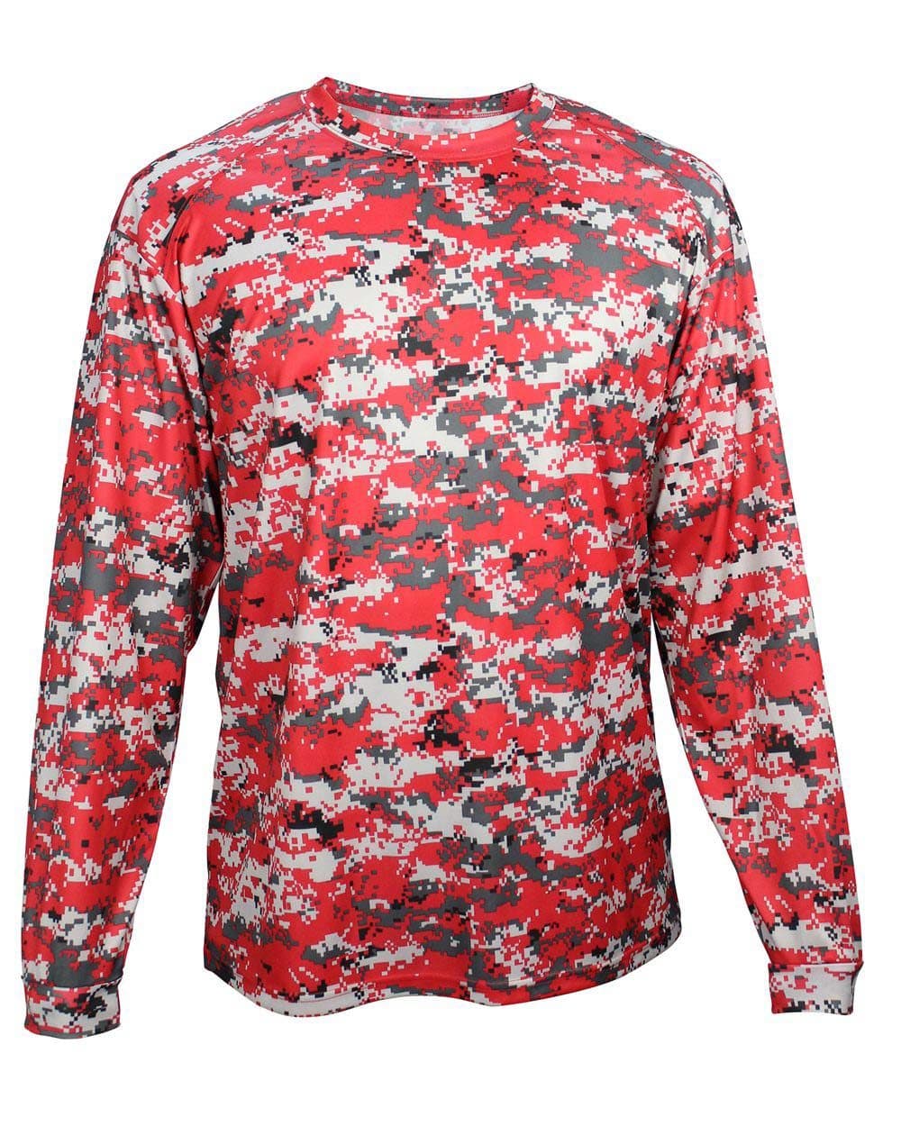 Image for Youth Digital Camo Long Sleeve T-Shirt - 2184