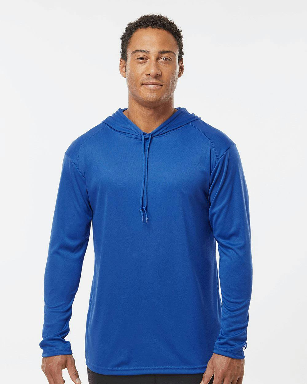 Image for B-Core Hooded Long Sleeve T-Shirt - 4105