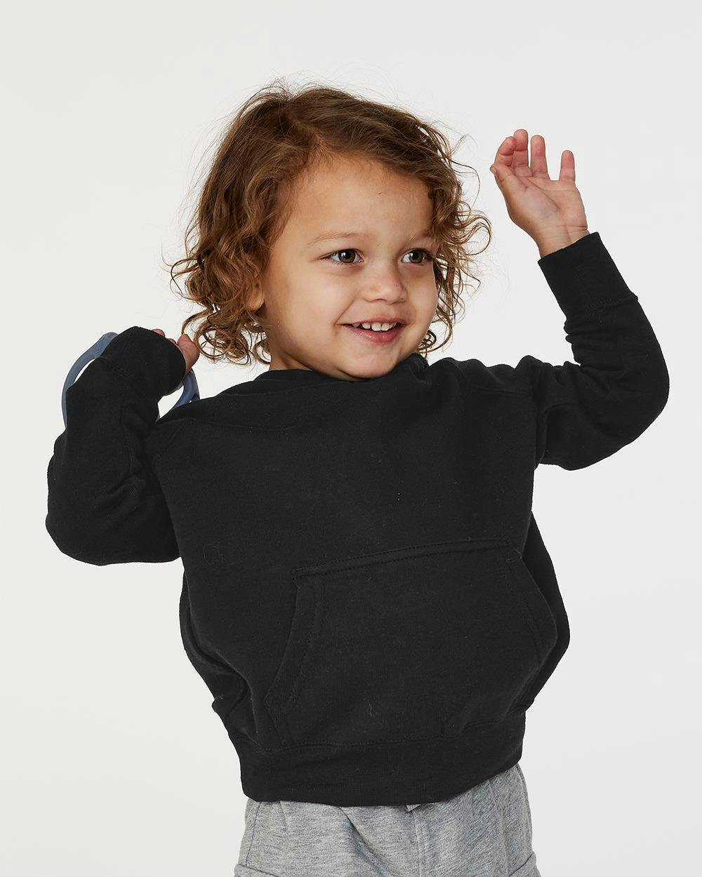 Image for Toddler Special Blend Hooded Raglan Sweatshirt - PRM10TSB