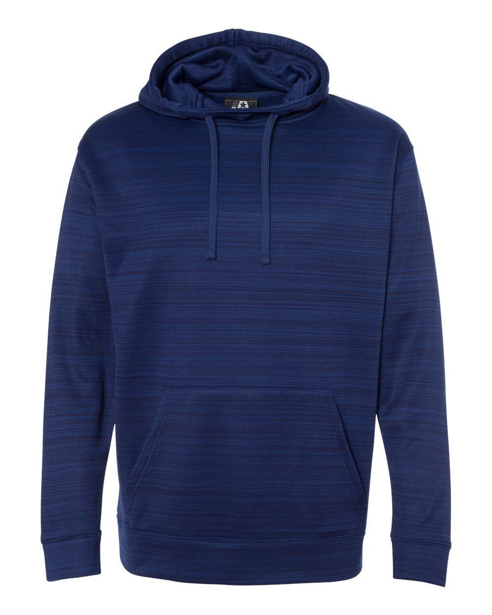 Image for Odyssey Striped Performance Fleece Hooded Sweatshirt - 8661