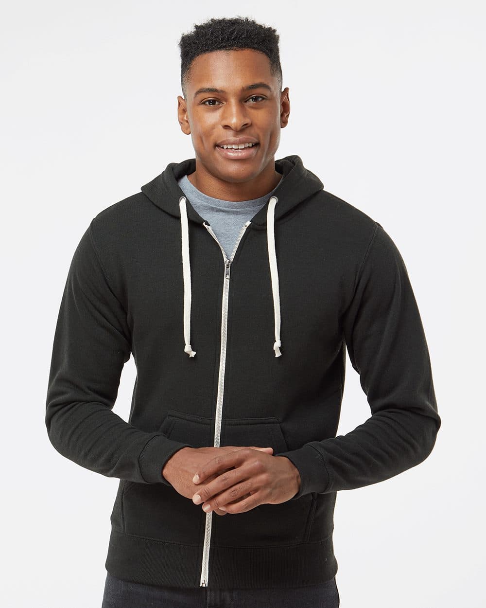 Image for Triblend Full-Zip Hooded Sweatshirt - 8872