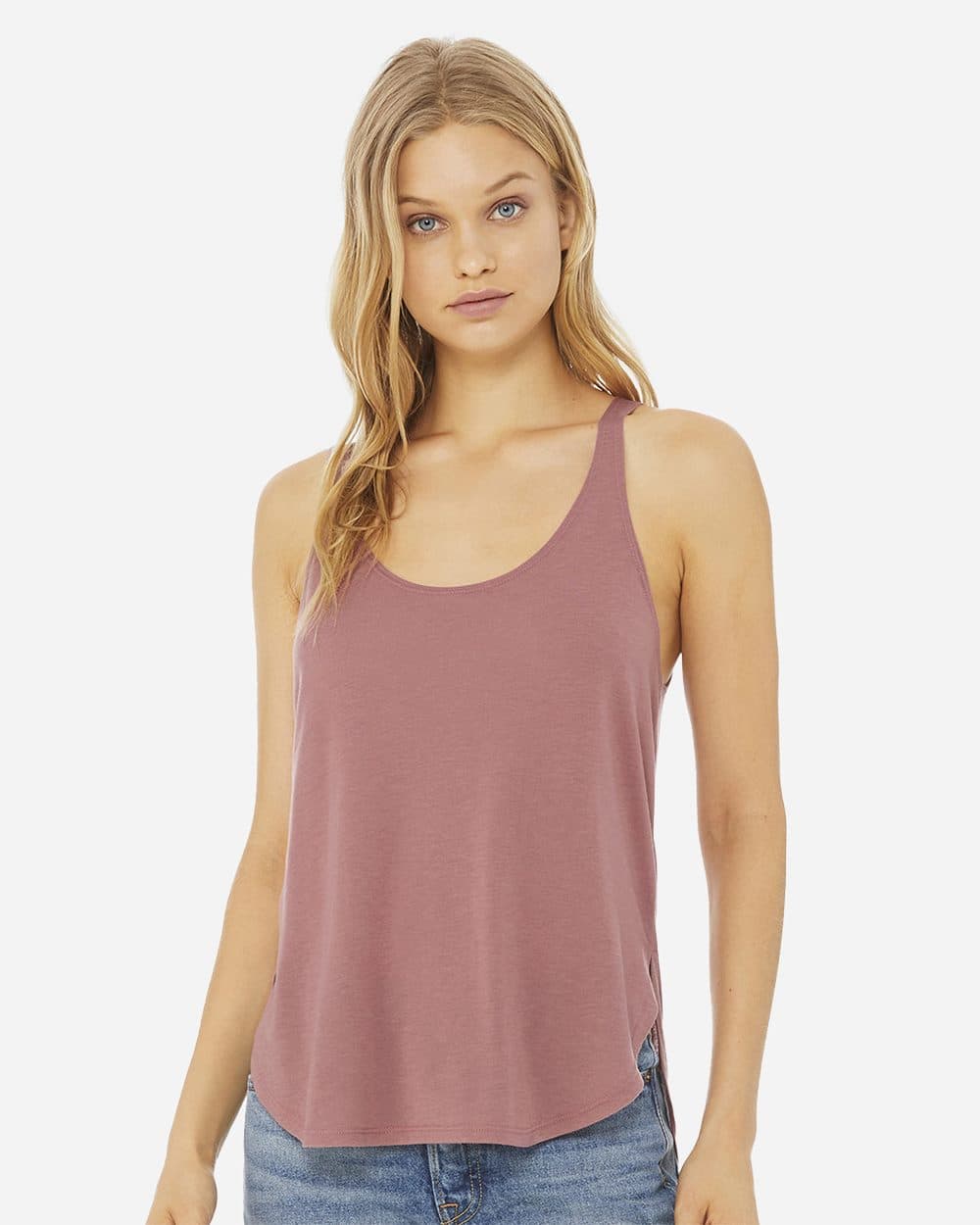 Image for Women's Flowy Tank with Side Slit - 8802