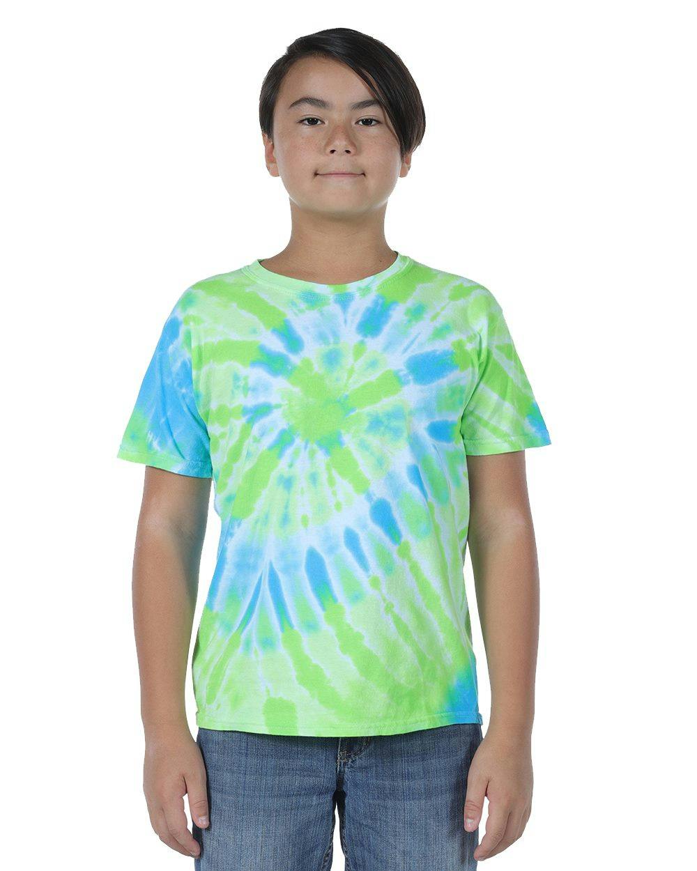 Image for Youth Typhoon Tie-Dyed T-Shirt - 20BTY