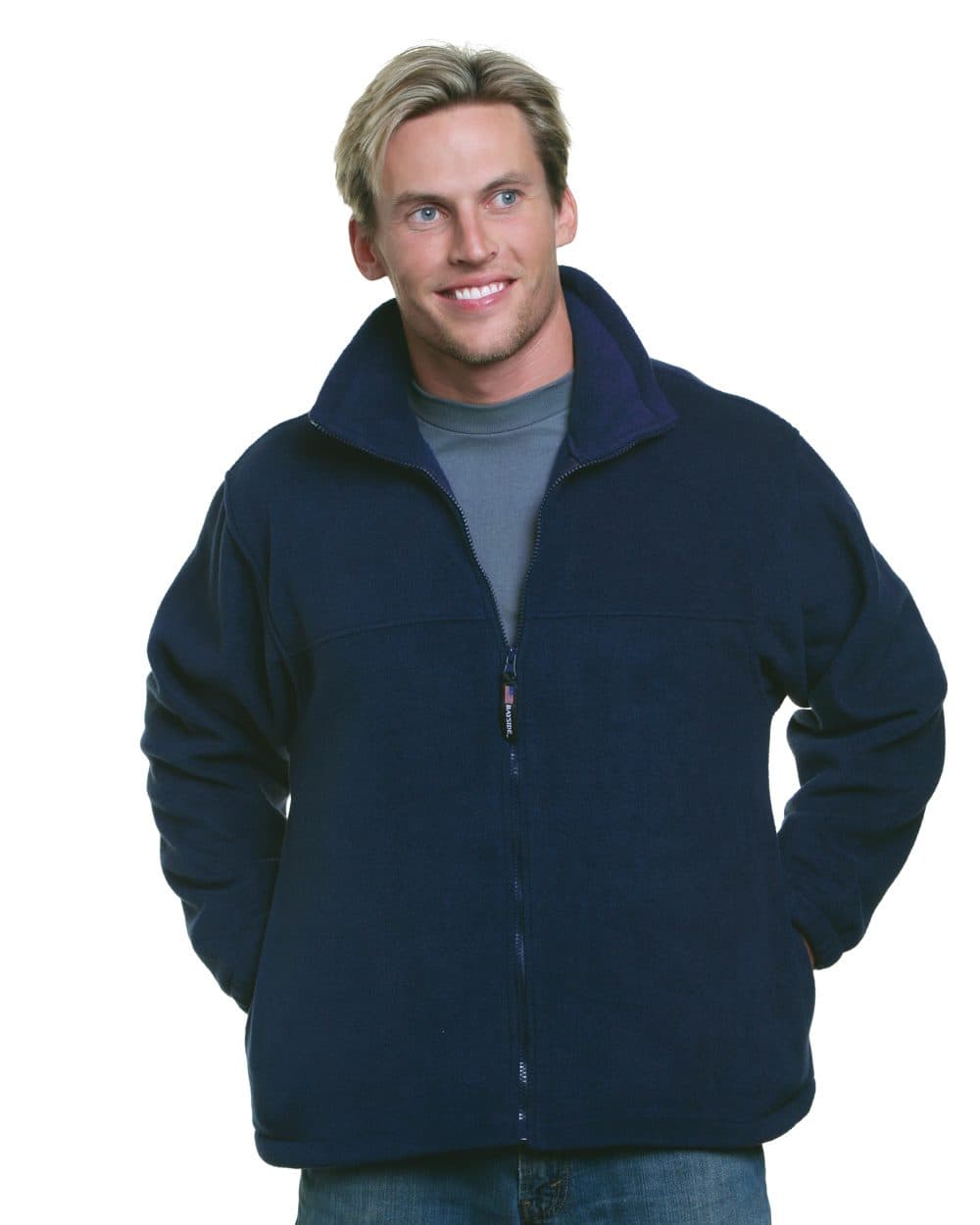 Image for Men's USA-Made Full-Zip Fleece Jacket - 1130