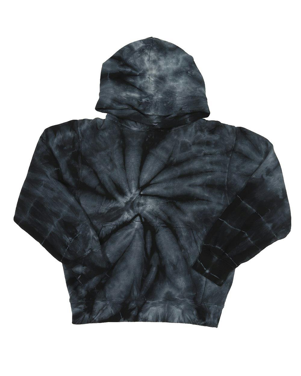 Image for Youth Cyclone Tie-Dyed Hooded Sweatshirt - 854BCY