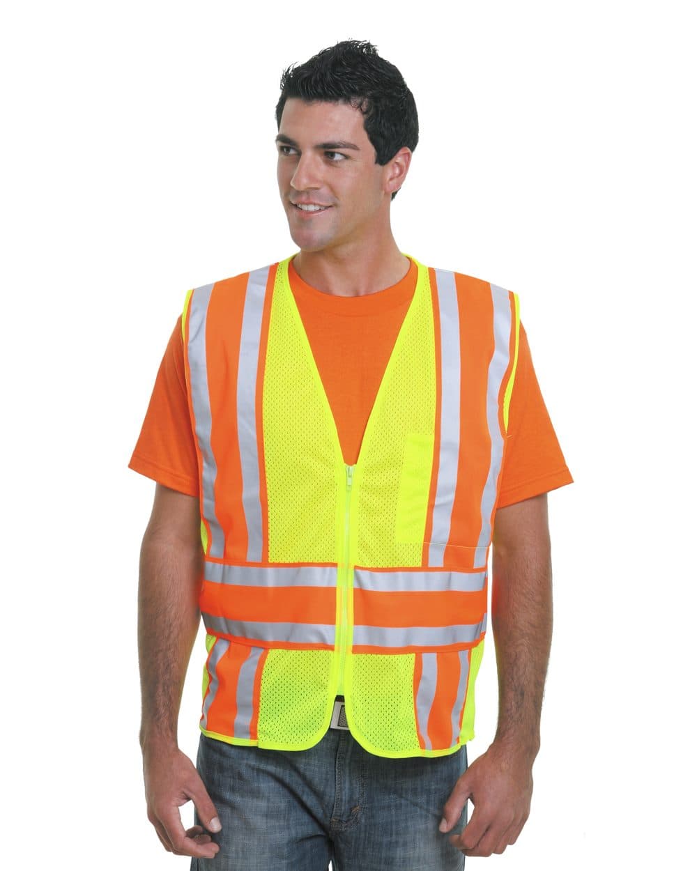 Image for Unisex USA-Made ANSI Safety Mesh Vest - 3787