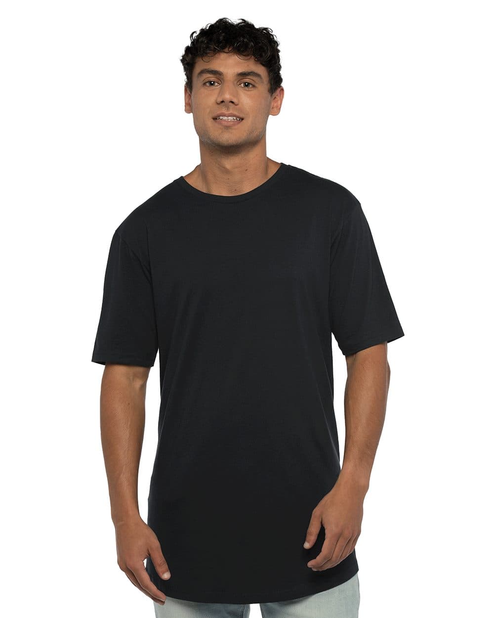 Image for Men's Cotton Long Body T-Shirt - 3602