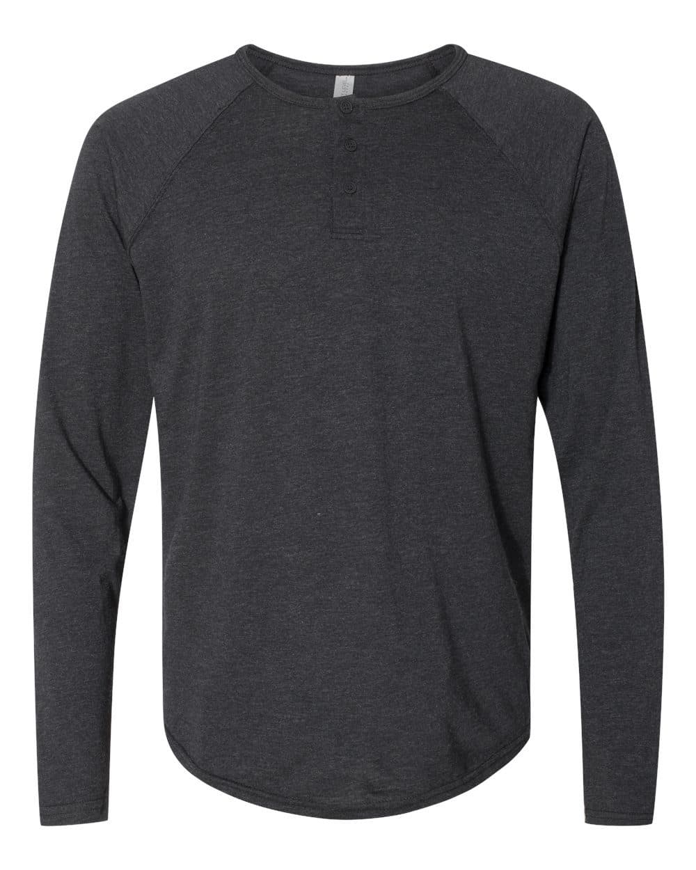 Image for Triblend Henley - 6072