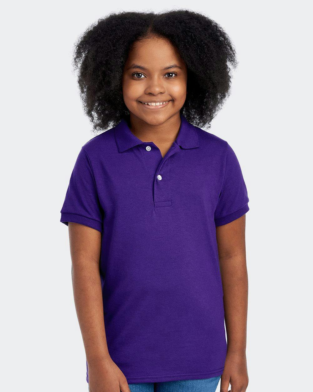 Image for SpotShield® Youth 50/50 Polo - 437YR