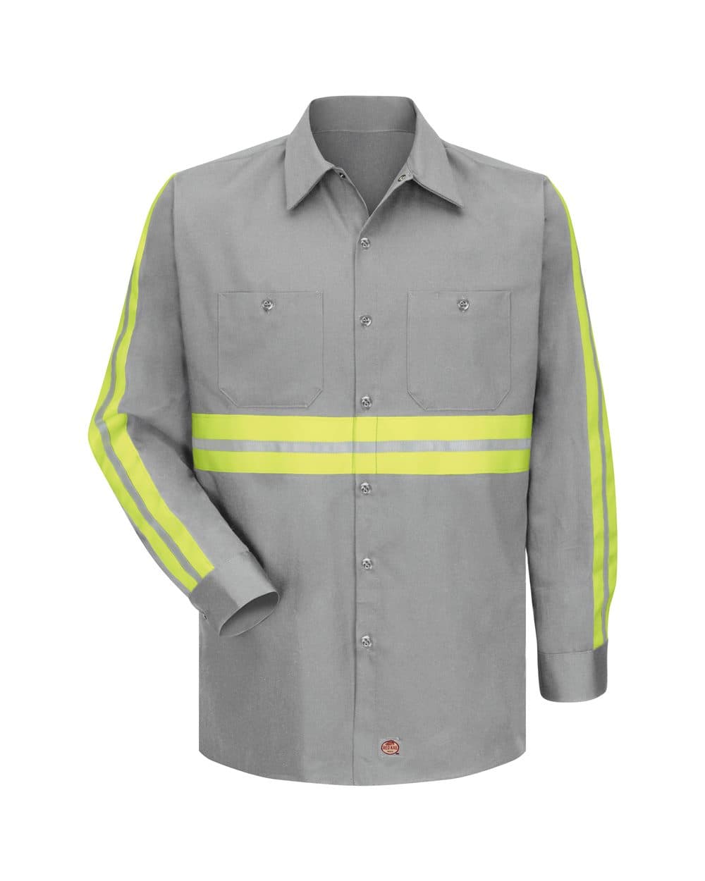 Image for Enhanced Visibility Long Sleeve Cotton Work Shirt - SC30E