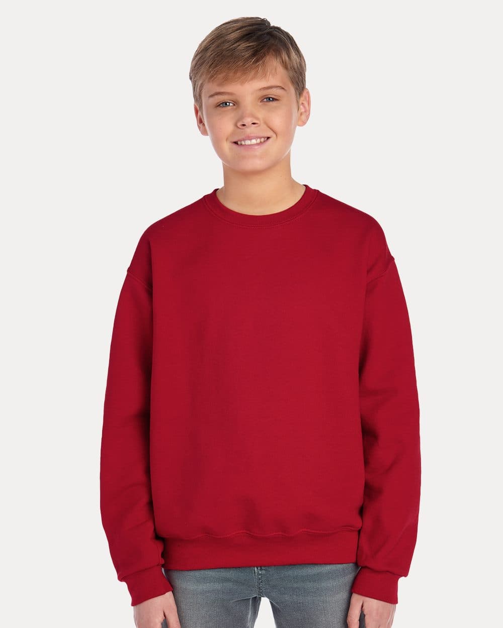 Image for NuBlend® Youth Crewneck Sweatshirt - 562BR