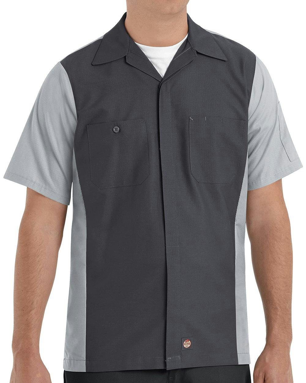 Image for Short Sleeve Automotive Crew Shirt - Tall Sizes - SY20T
