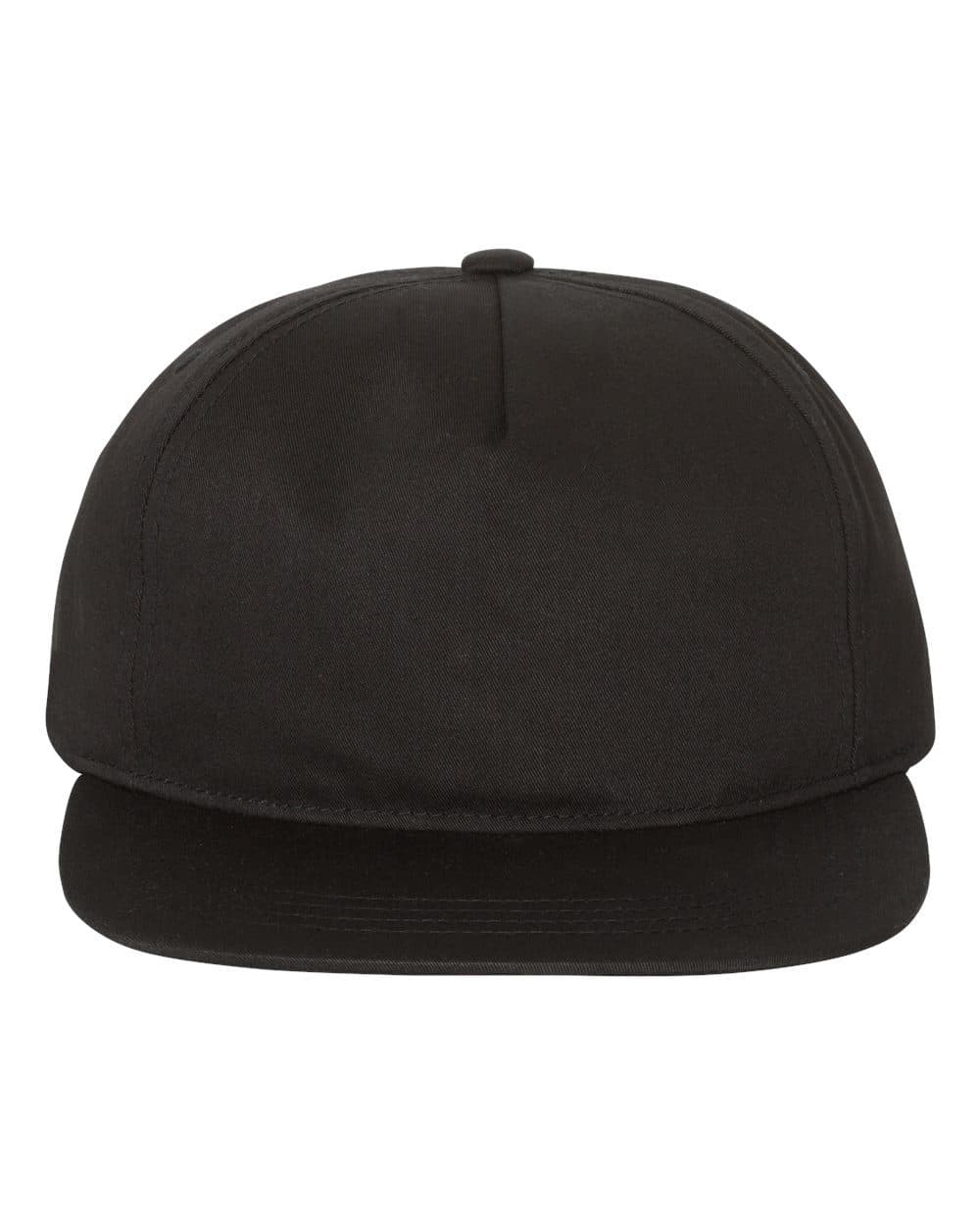 Image for Lightly-Structured Five-Panel Snapback Cap - 6502