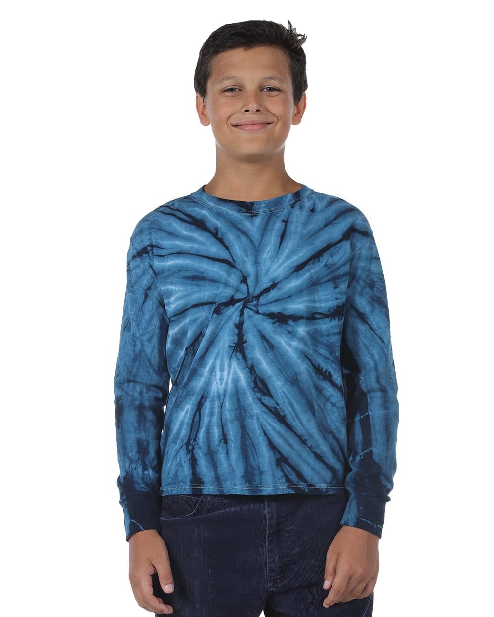 Image for Youth Cyclone Tie-Dyed Long Sleeve T-Shirt - 24BCY