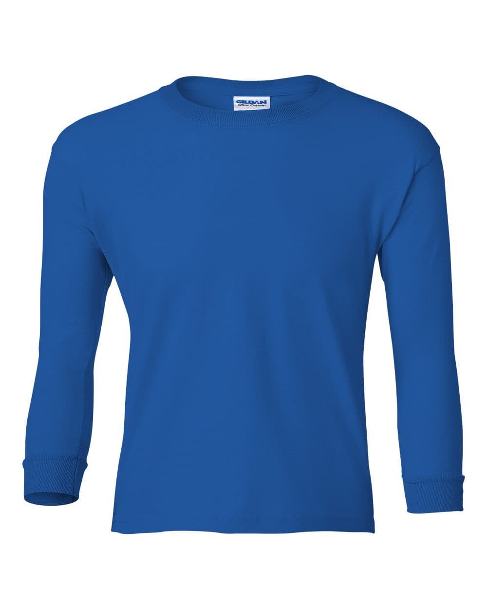 Image for Ultra Cotton® Youth Long Sleeve T-Shirt - 2400B