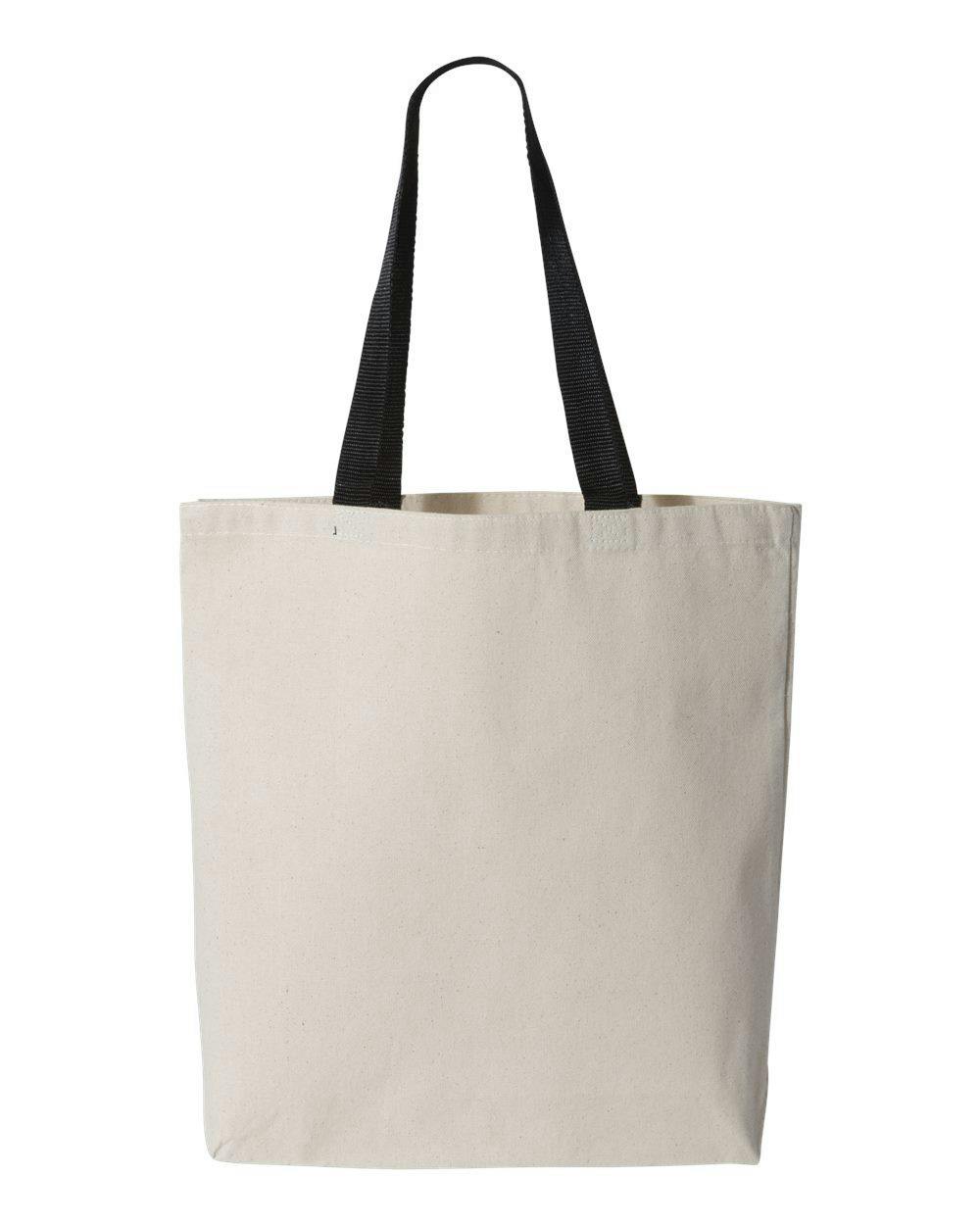 Image for 11L Canvas Tote with Contrast-Color Handles - Q4400