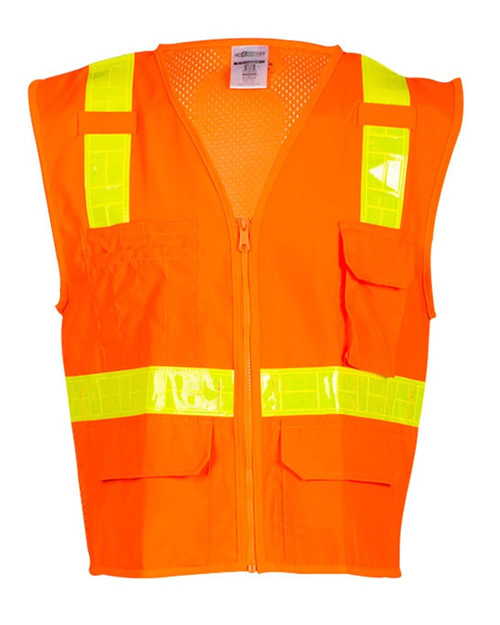 Image for Oralite® Solid Front with Mesh Back Vest - 1208A